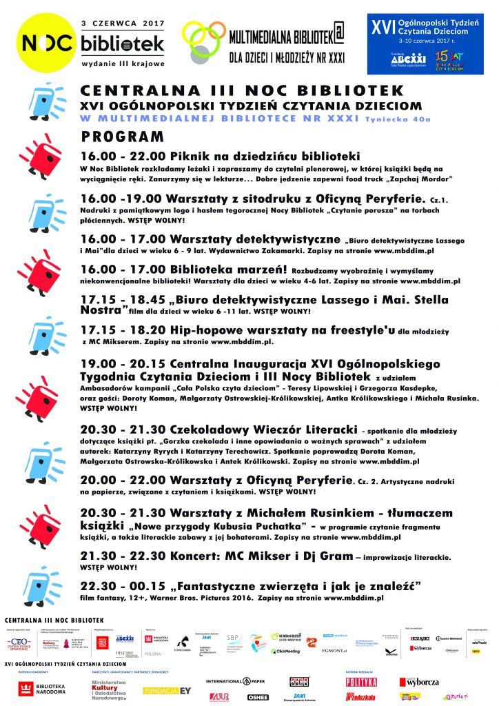 Program inauguracji akcji w Warszawie